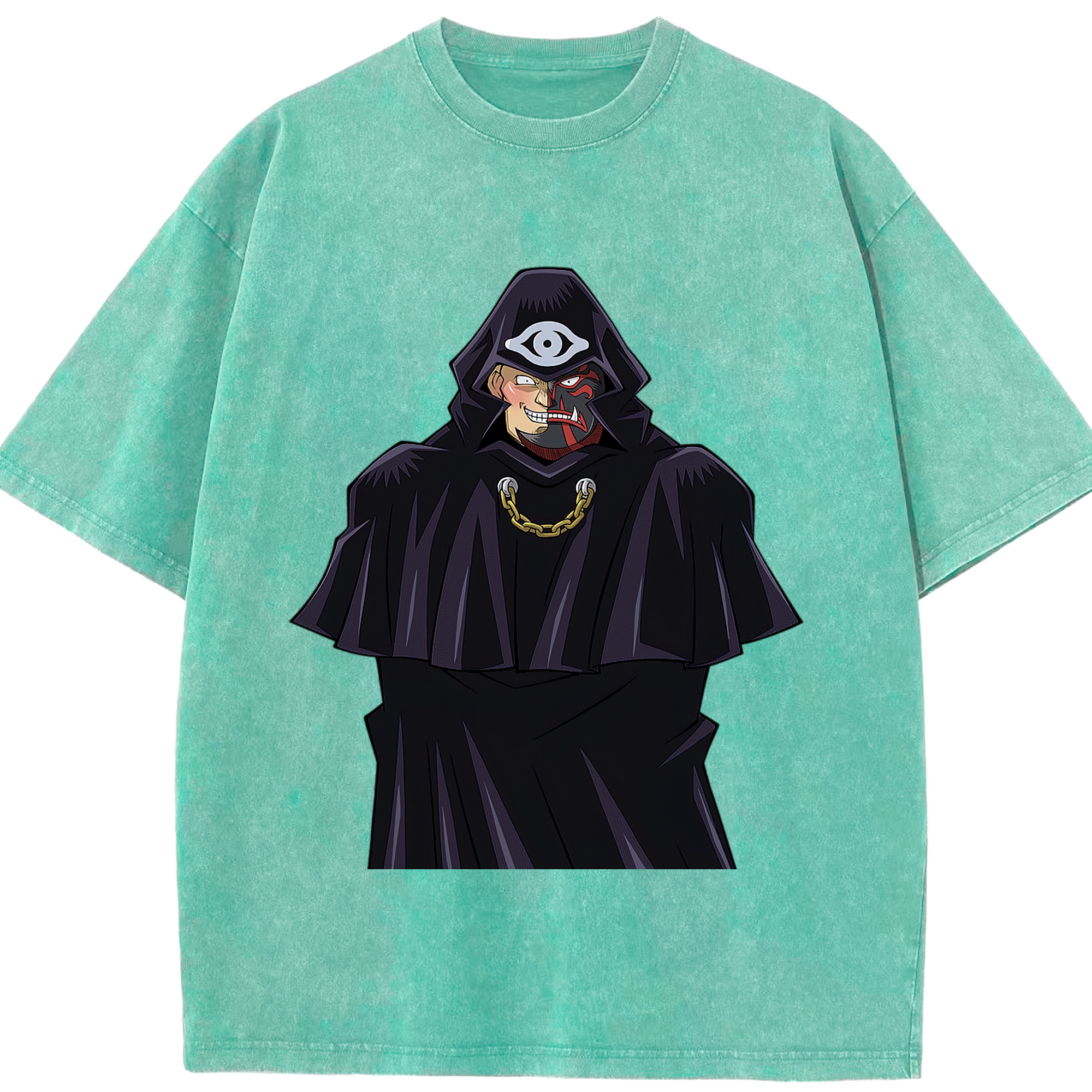（画像用） 遊☆戯☆王 Yu-Gi-Oh! 綿100% ヴィンテージ風 半袖Tシャツ（フロントプリント）